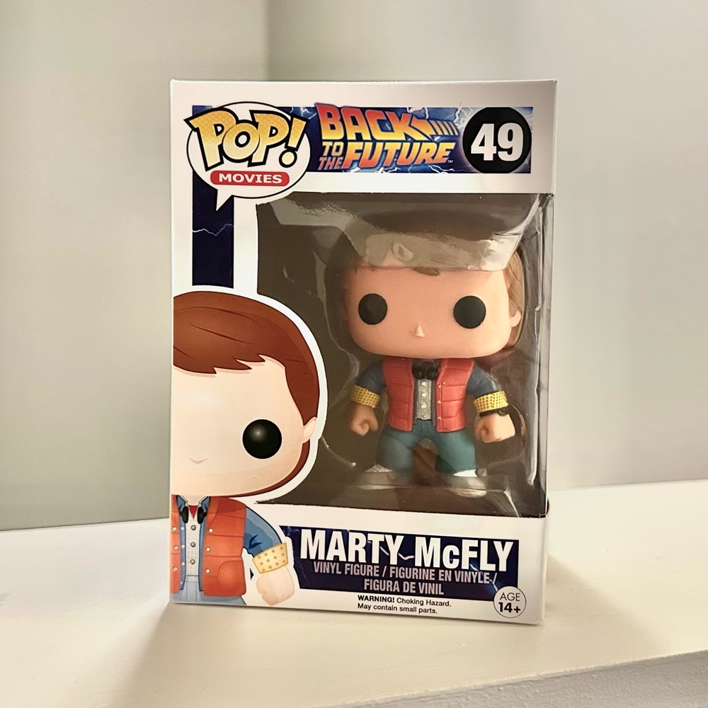 NIB Funko Pop - Marty McFly, Back to the Future, #49